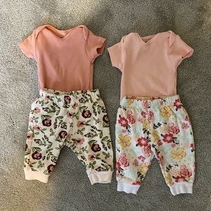 2 Chickpea Baby Girl Outfits